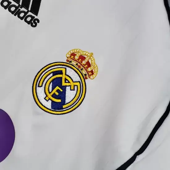 Real Madrid Home 06/07 Long Sleeve Retro Kit