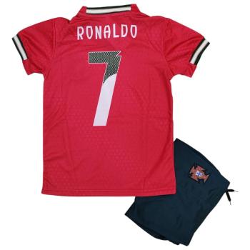 Portugal Home jersey kid 2025 Ronaldo Printed