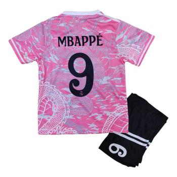 Real Madrid Dragon jersey Kid Mbappe printed