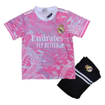 Real Madrid Dragon jersey Kid Mbappe printed