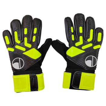 Latex goal Keeper Gloves Neon Green/Black