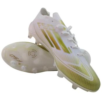 Adidas F50 White/Gold Football Boot