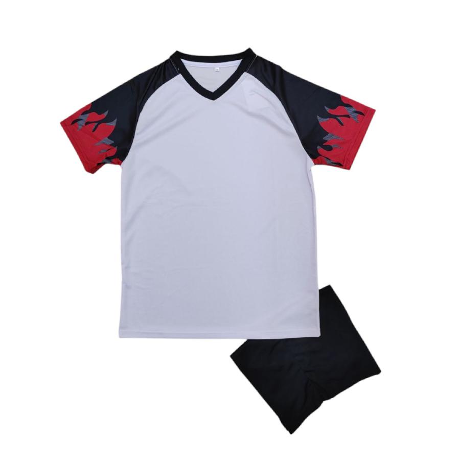 Echo Flames White Team Jersey Set A Grade
