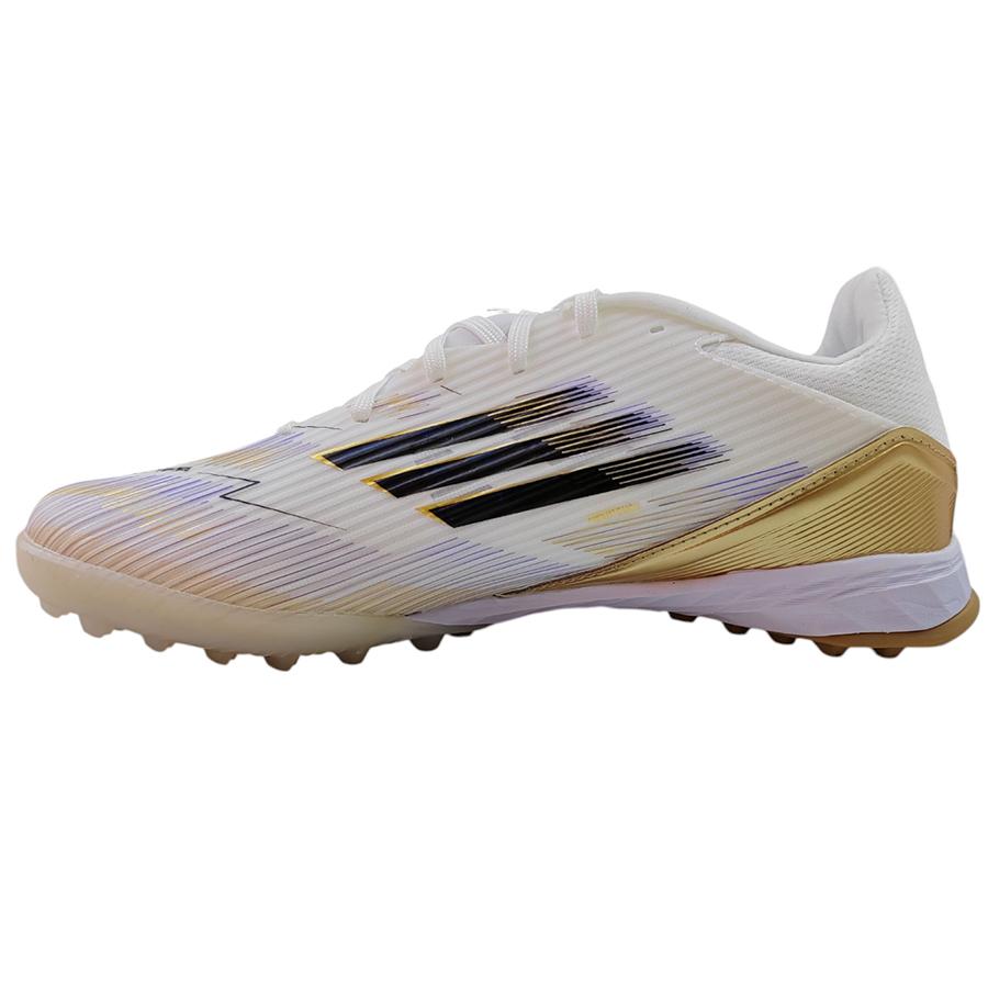 Adidas F50 TF White/Golden Futsal Boot