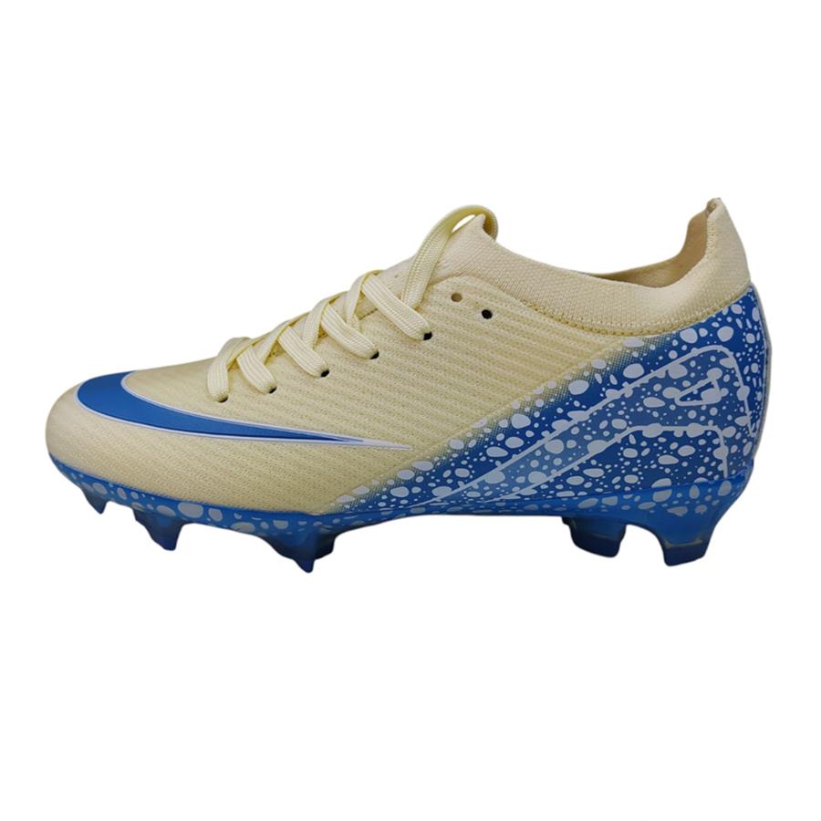 Buy Nkada Air Football boot Half Ankle-Cream/ Blue | Printfolio