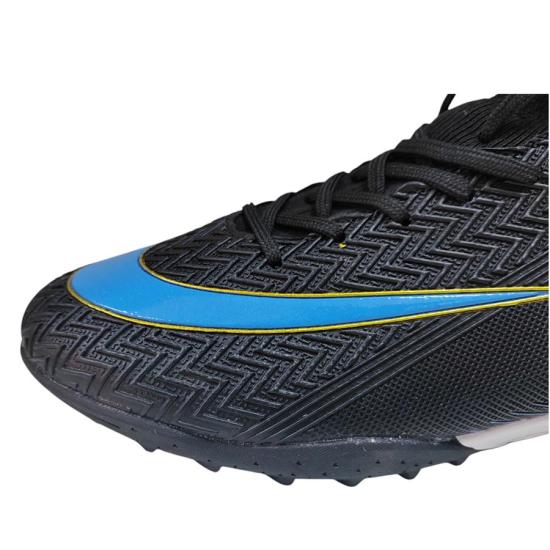 Air Jik-Jack Full Ankle Fustal Boot- Black And Blue