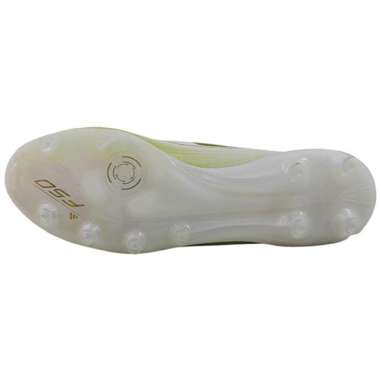 Adidas F50 White/Gold Football Boot