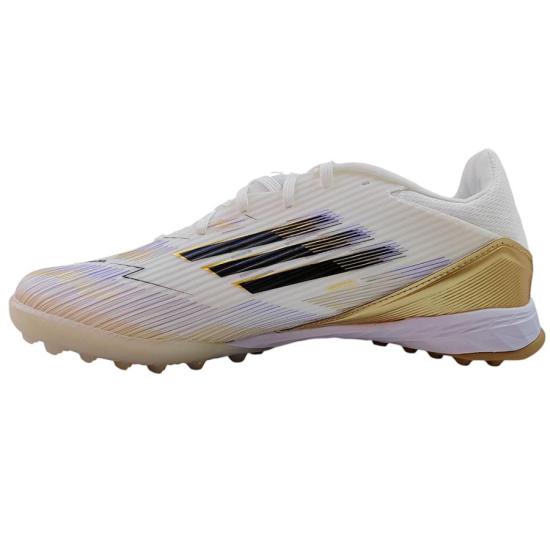 Adidas F50 TF White/Golden Futsal Boot