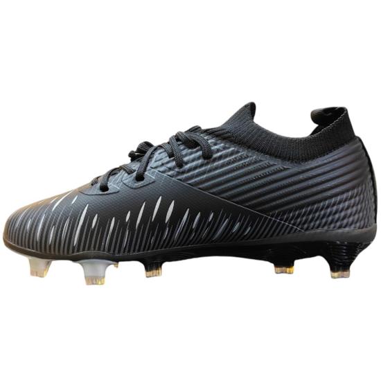 Stripe Black Football Boot