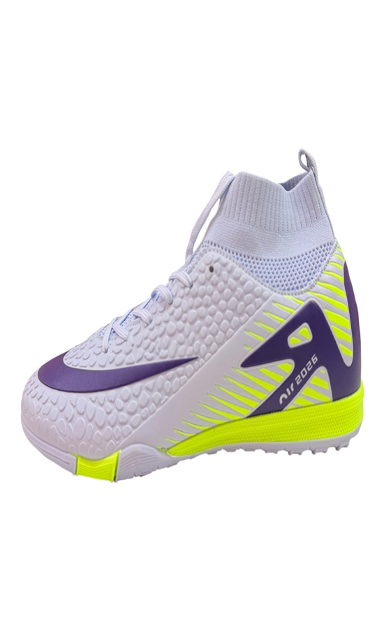 Nike Phantom GX Grey-Purple-Volt Futsal Boot