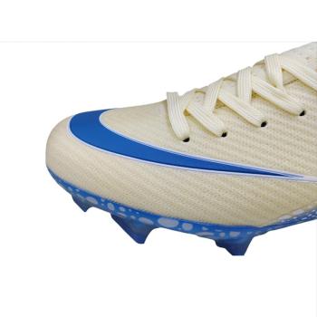 Nkada Air Football boot Half Ankle-Cream/ Blue